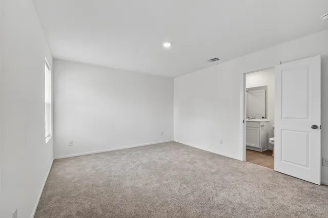 a view of empty room