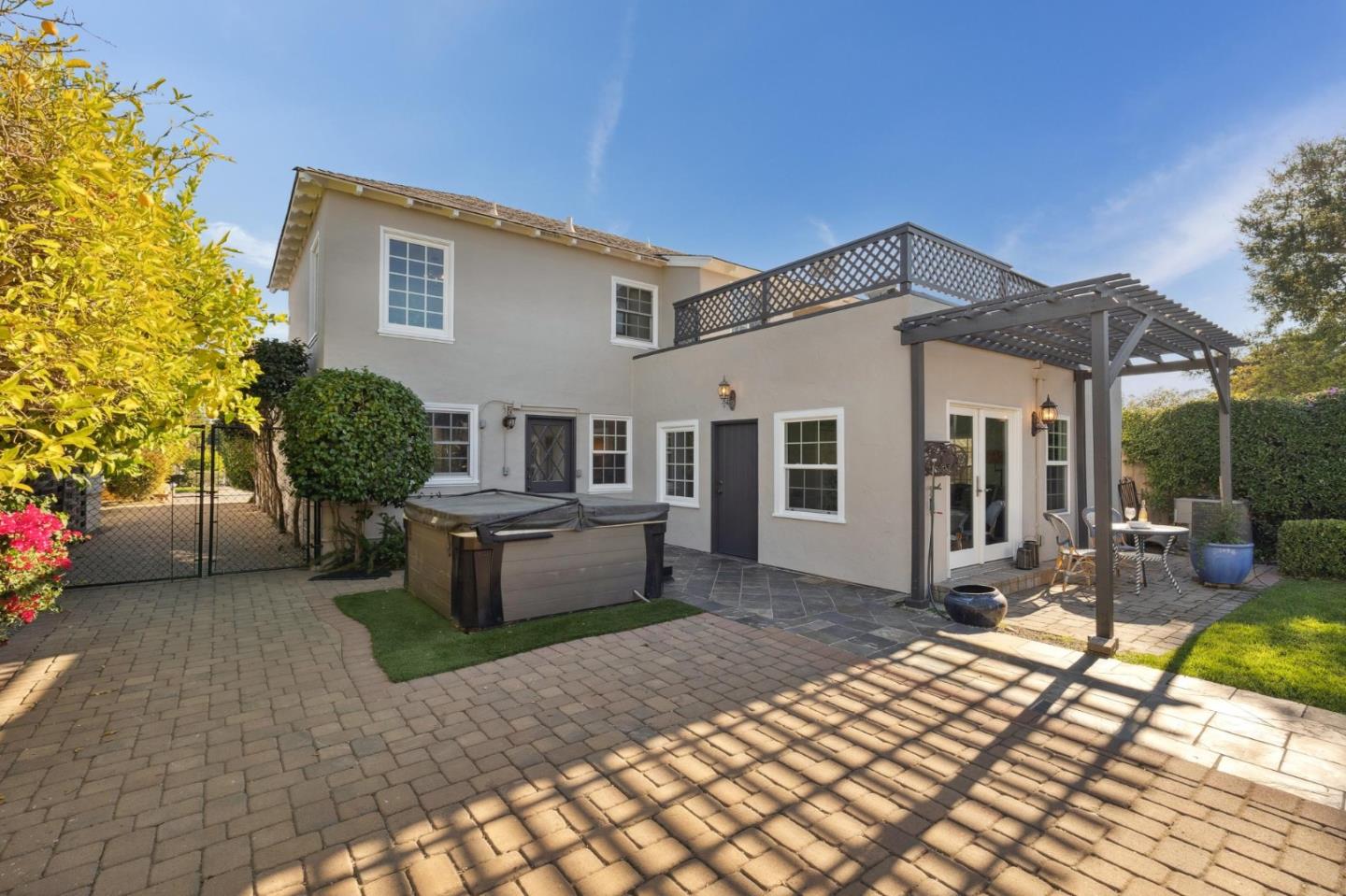 1204 Edgehill Drive Burlingame, CA 94010 - Photo 34 of 38 a house view with a sitting space and garden space