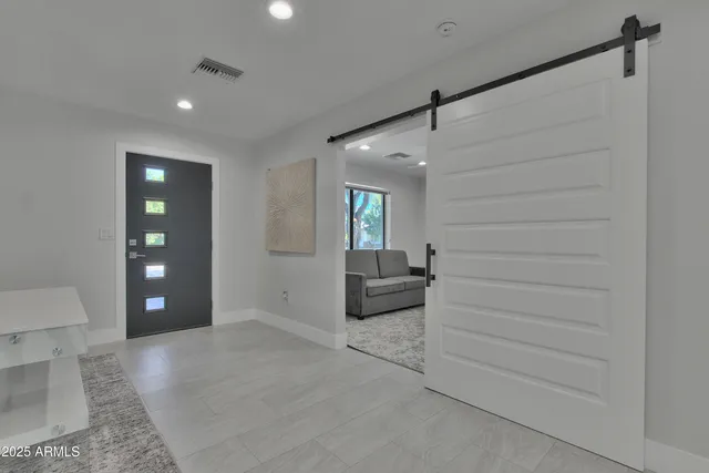 a view of entryway and hall