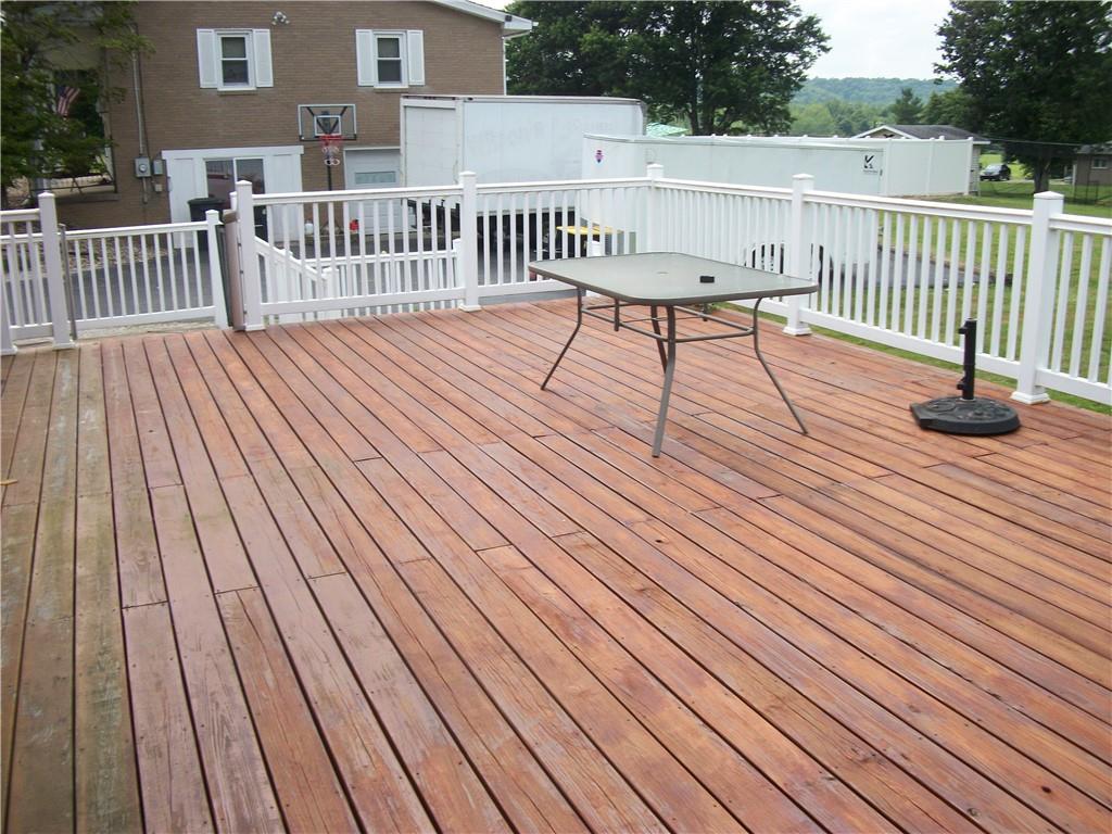 562 Old Waynesburg Road Carmichaels, PA 15320 - Photo 8 of 34 a view of balcony with wooden floor and fence