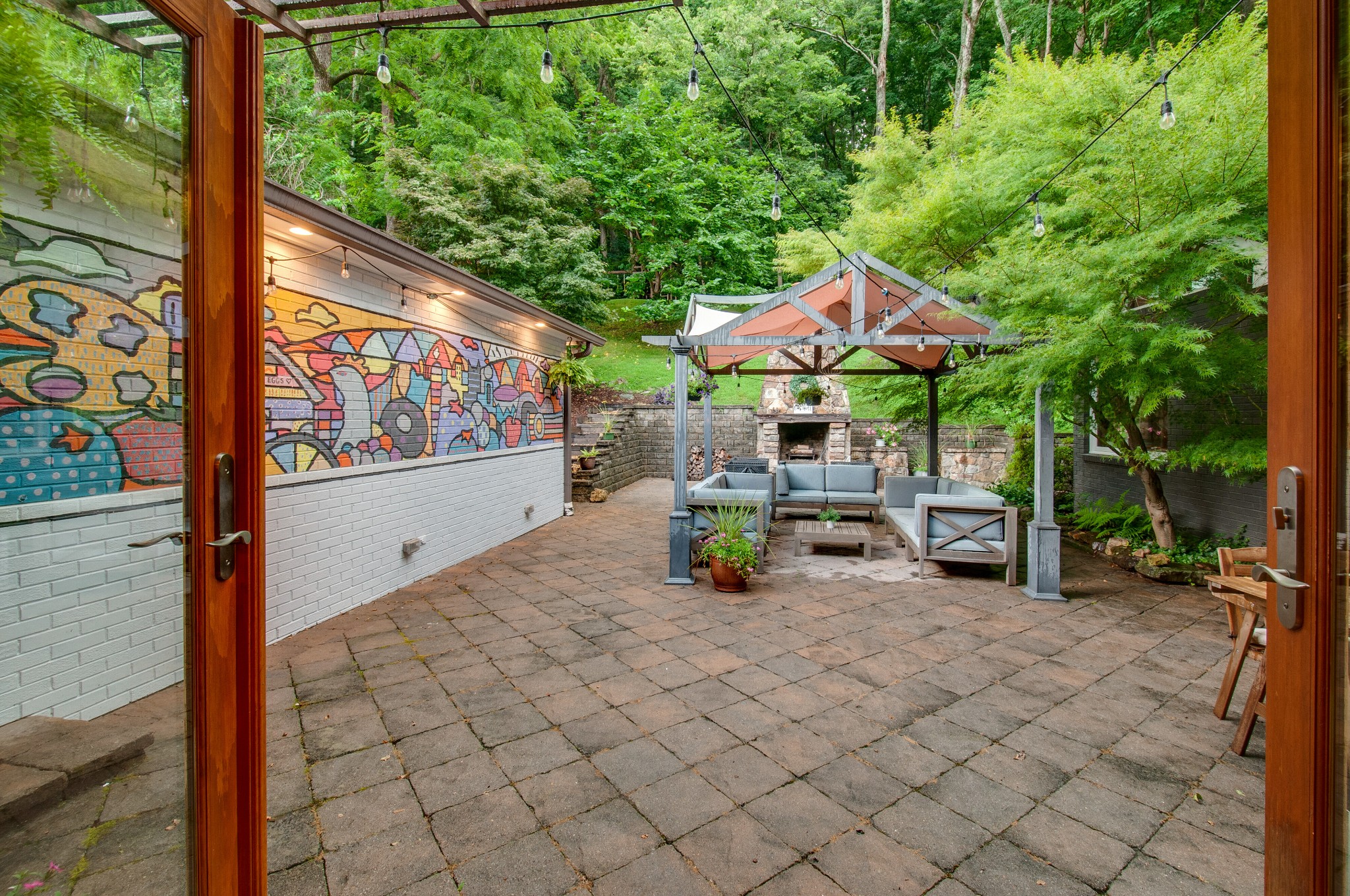 751 Rodney Drive Nashville, TN 37205 - Photo 40 of 50 a view of outdoor space with seating area