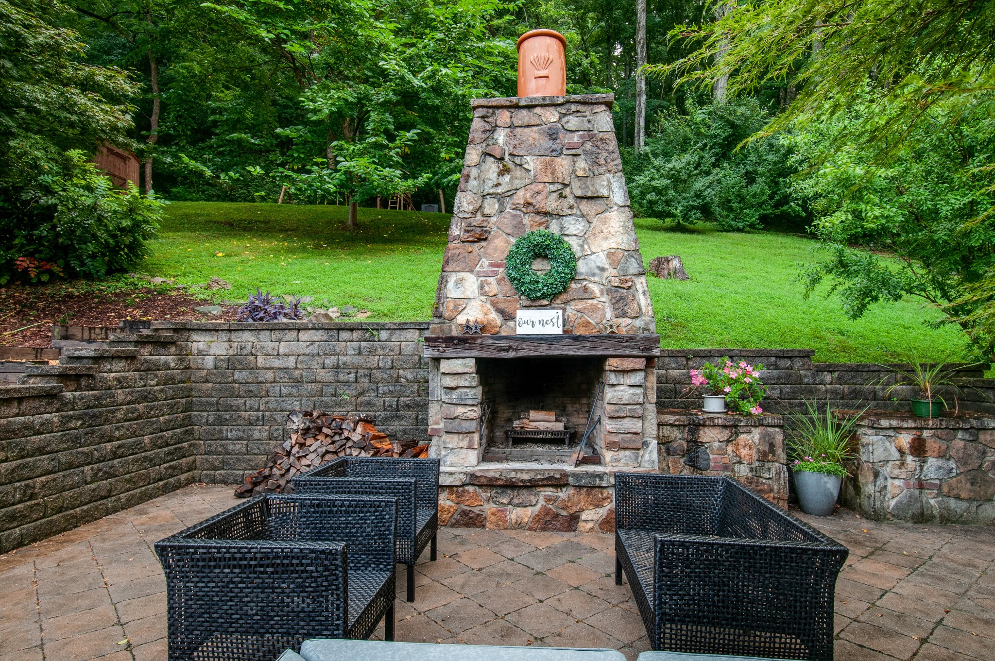 751 Rodney Drive Nashville, TN 37205 - Photo 43 of 50 a front view of a house with garden