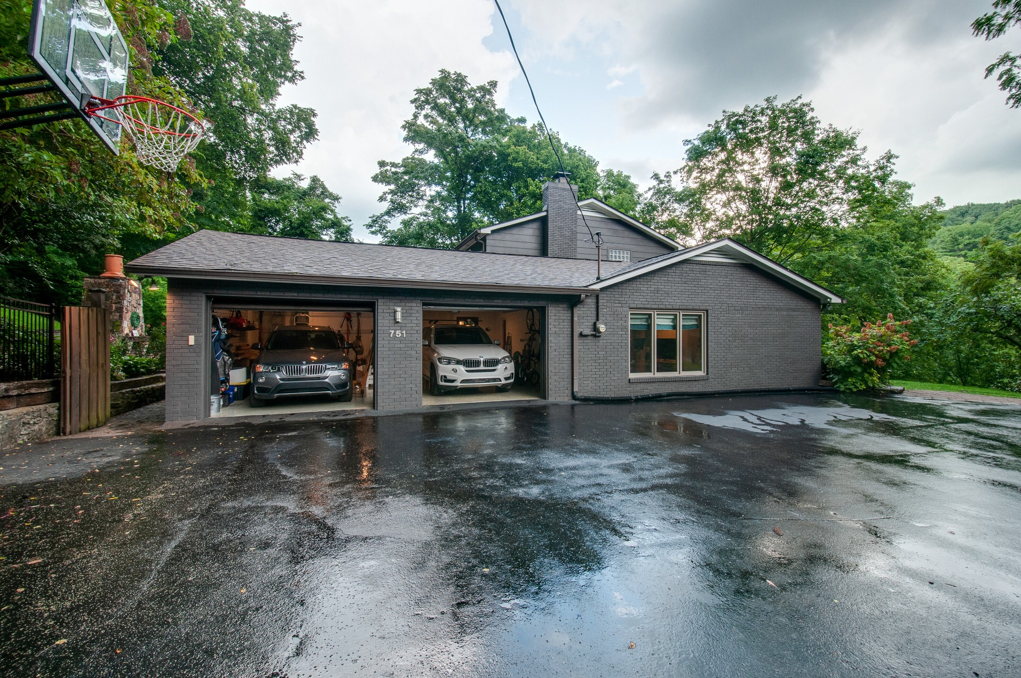 751 Rodney Drive Nashville, TN 37205 - Photo 50 of 50 a view of a house with a yard and garage