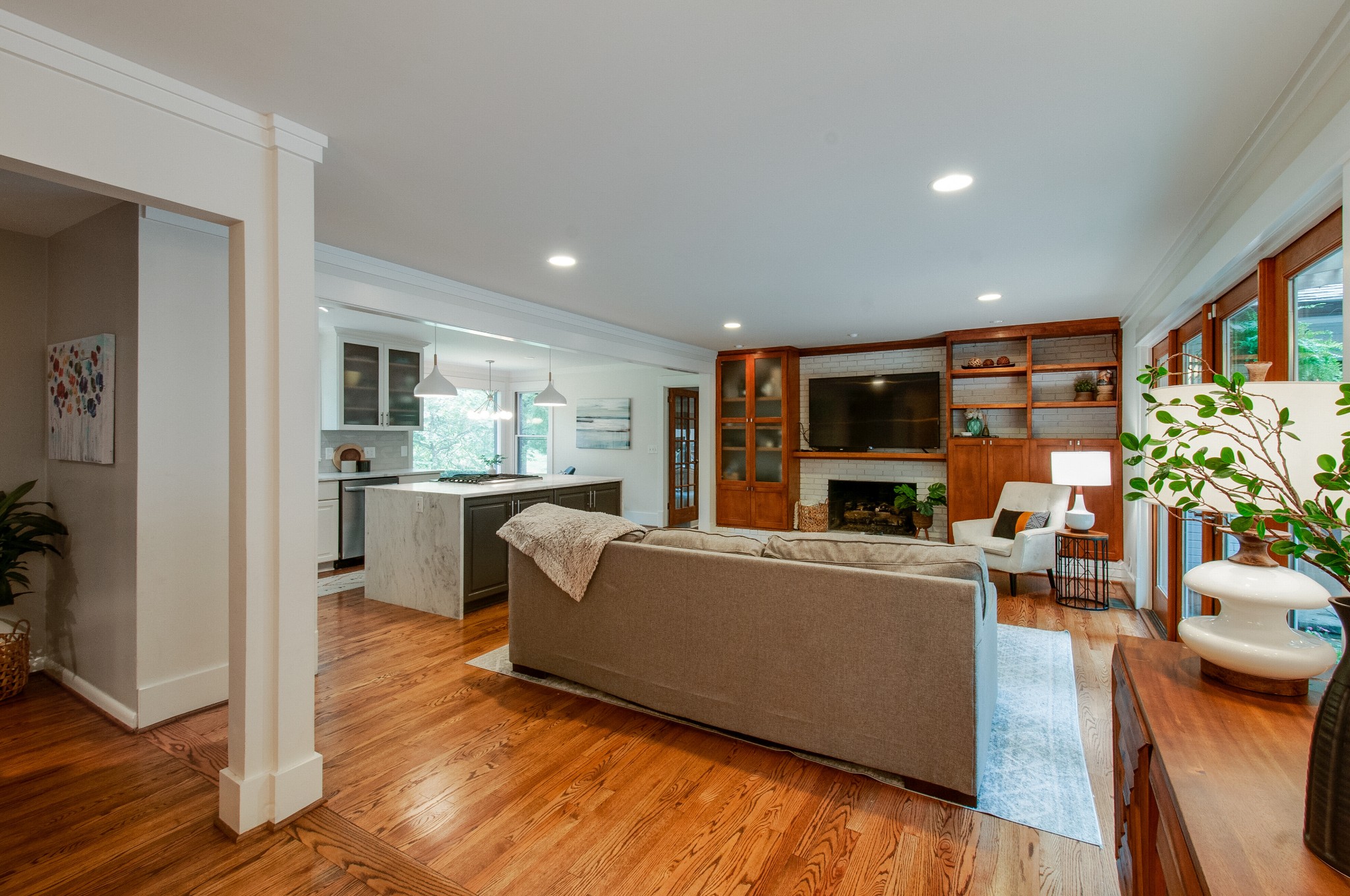 751 Rodney Drive Nashville, TN 37205 - Photo 9 of 50 a living room with furniture and a large window