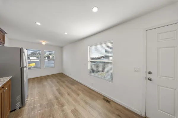 a view of livingroom with hardwood