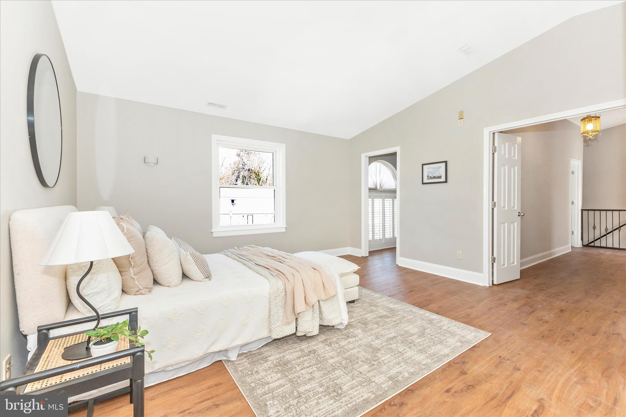 3919 Link Avenue Nottingham, MD 21236 - Photo 27 of 63 a bedroom with a bed and wooden floor