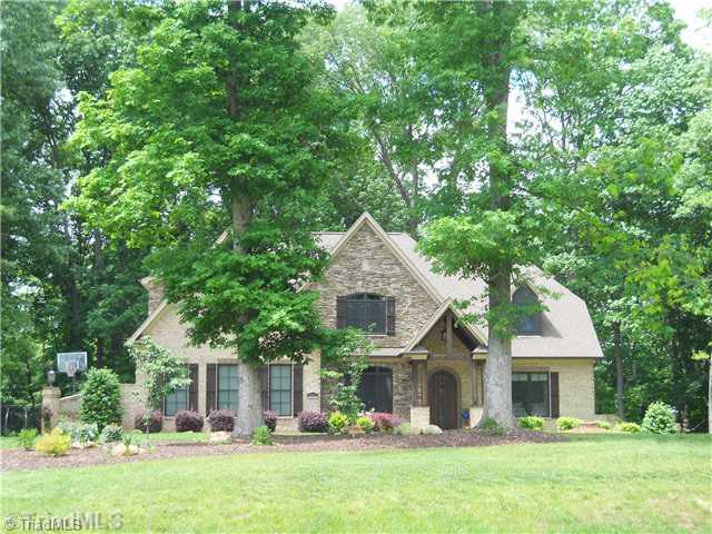 6819 Koala Drive Oak Ridge, NC 27310 - Photo 3 of 5 Exterior Front. Home next door to available lot and built by Jeff Little Construction