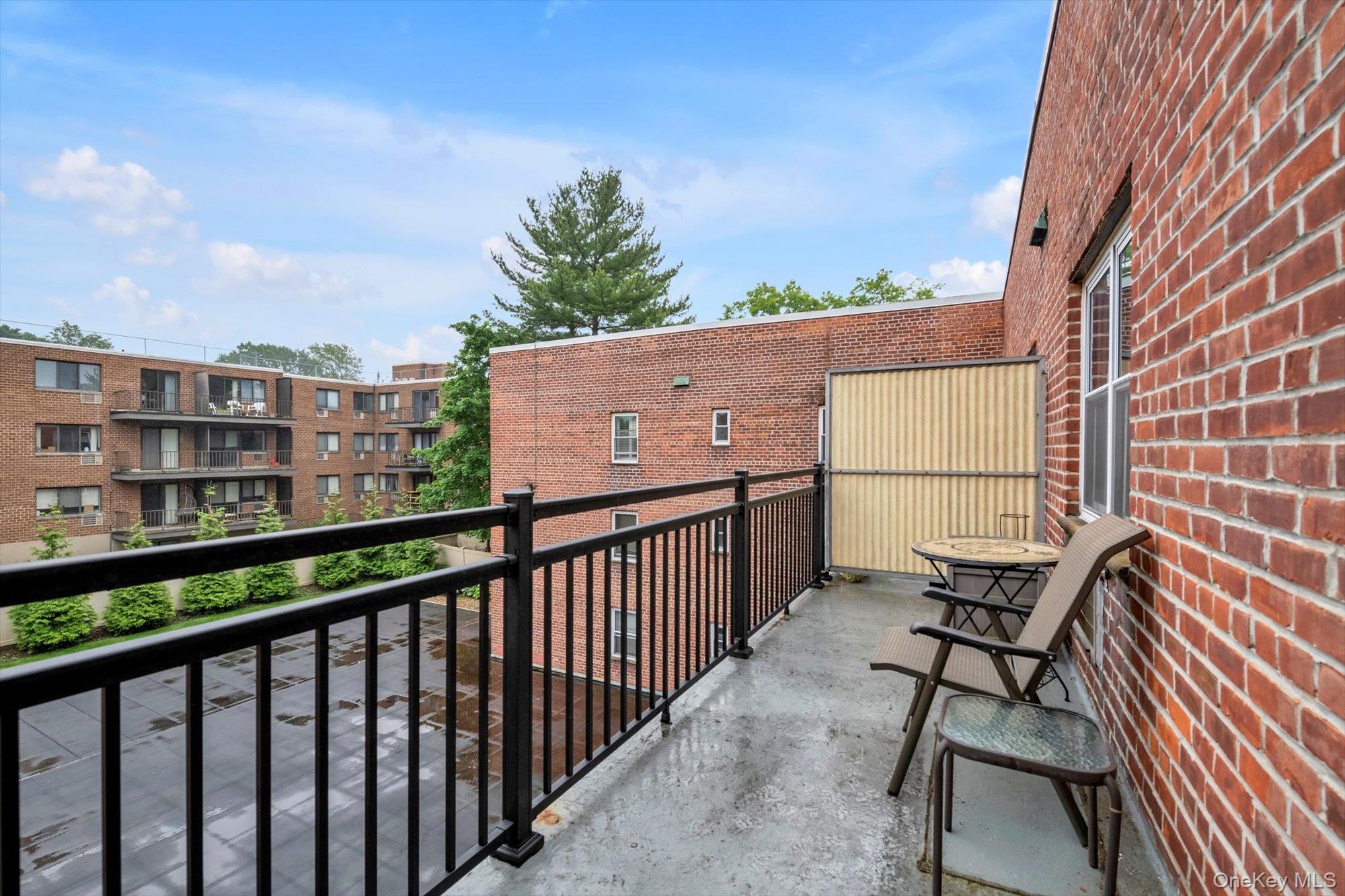 25 Chapel Place, Unit 3N Great Neck, NY 11021 - Photo 15 of 23 a view of a balcony with chairs