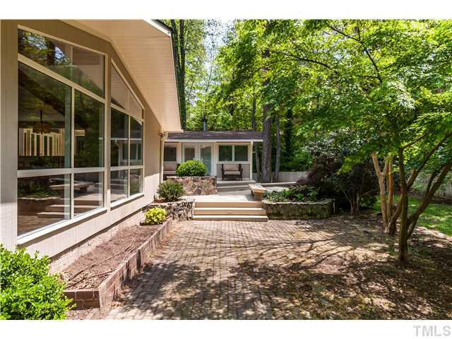1732 Brooks Avenue Raleigh, NC 27607 - Photo 24 of 24 a view of house with backyard outdoor seating and hardwood