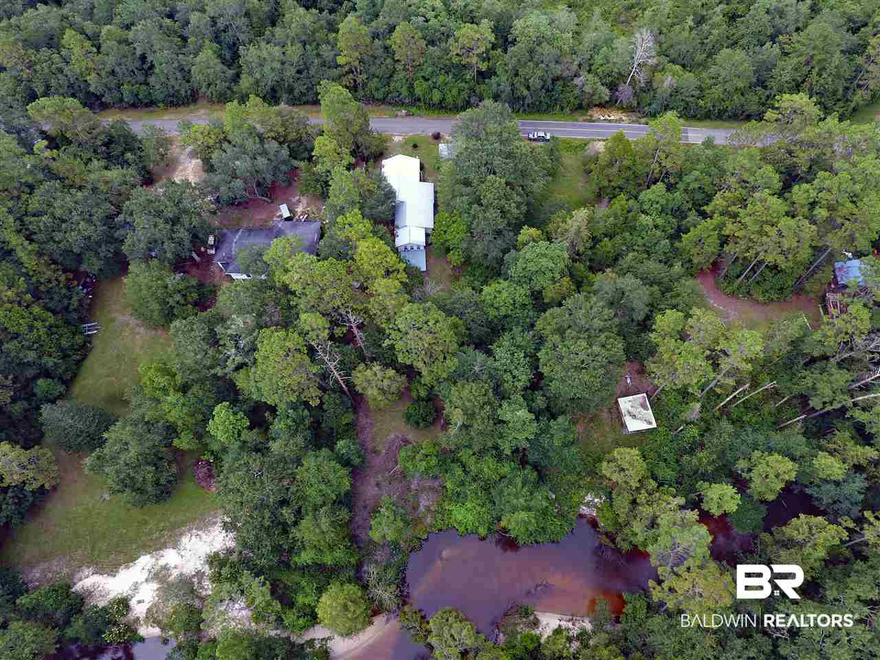 19253 North East River Road Silverhill, AL 36576 - Photo 37 of 49 Right on Fish River!