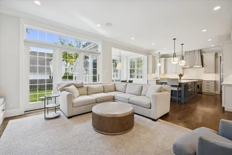 a dining room with furniture window wooden floor