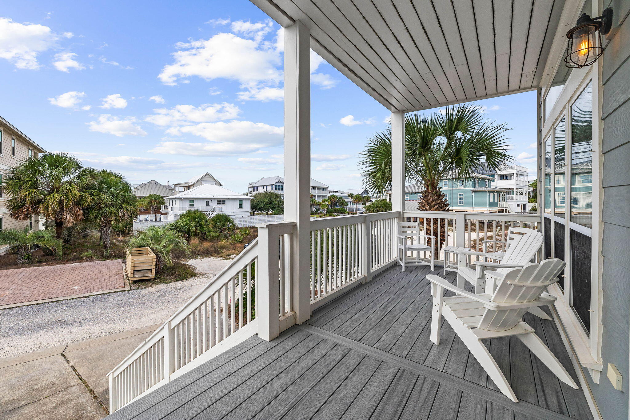 49 Sandy Lane Santa Rosa Beach, FL 32459 - Photo 5 of 73 a view of a chairs on the roof deck