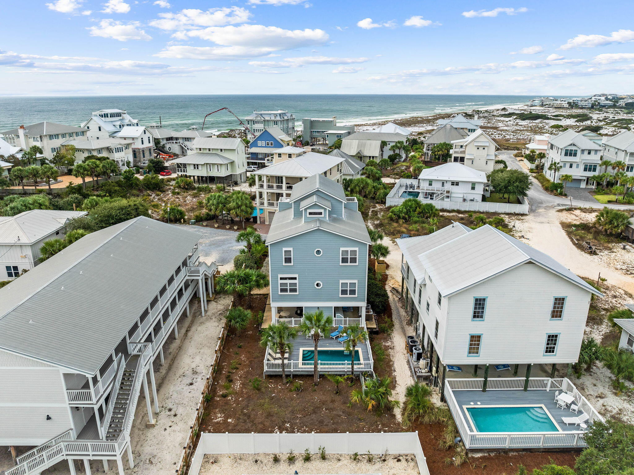 49 Sandy Lane Santa Rosa Beach, FL 32459 - Photo 59 of 73 an aerial view of a house