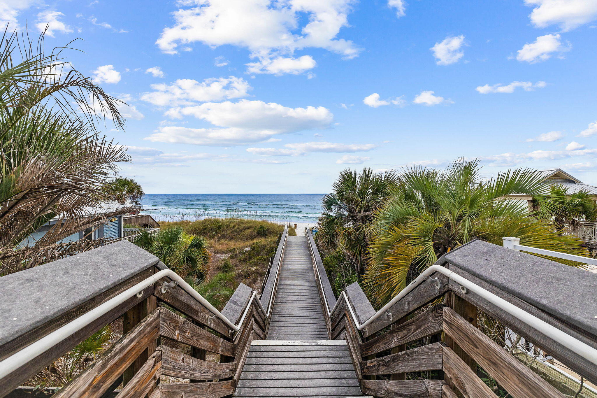 49 Sandy Lane Santa Rosa Beach, FL 32459 - Photo 61 of 73 a view of a balcony with wooden floor and city view