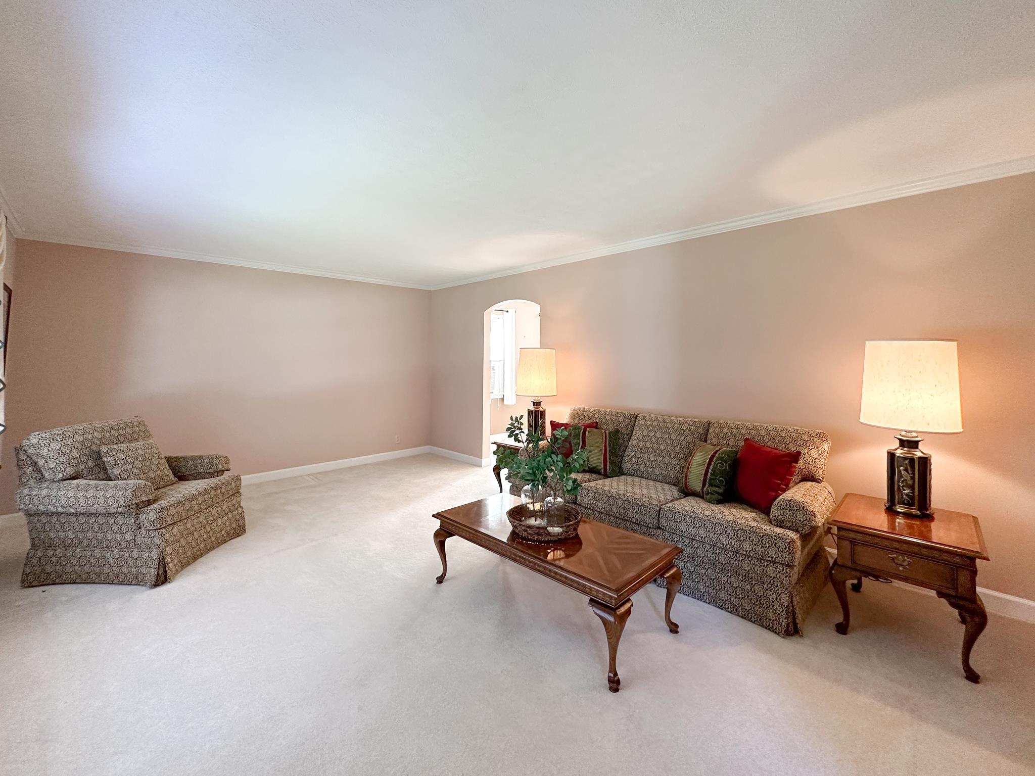 53 Cooper Drive Stuarts Draft, VA 24477 - Photo 18 of 31 a living room with furniture and a lamp