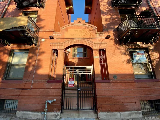 a view of a door of the house
