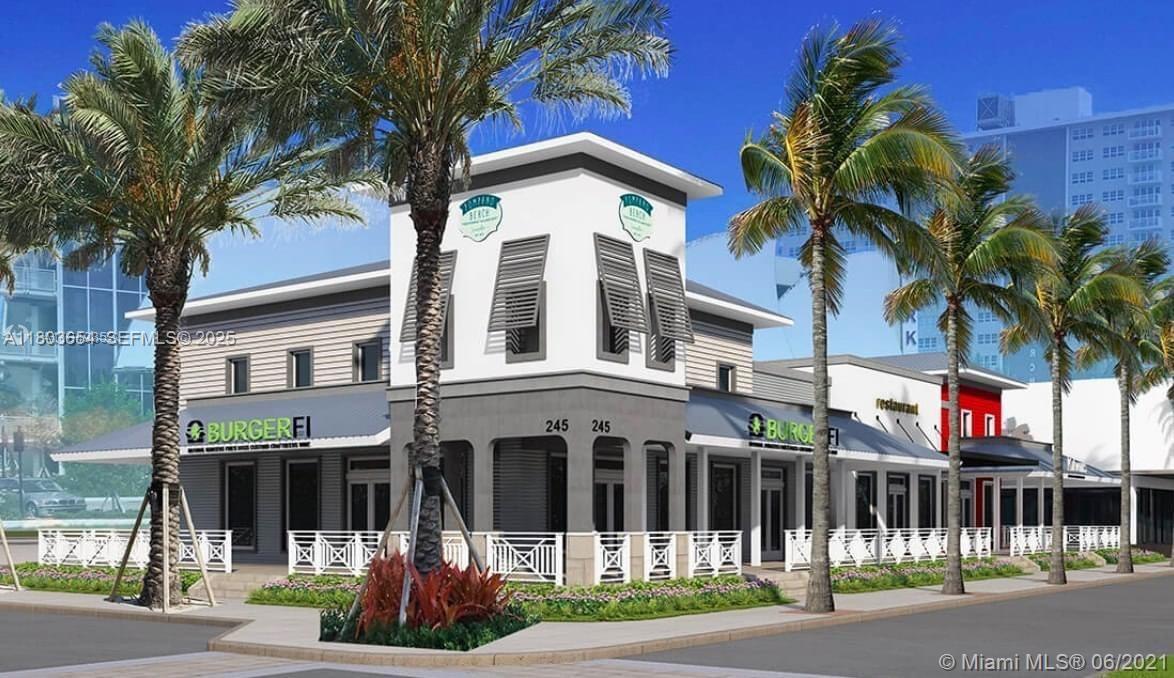 400 North Riverside Drive, Unit 214 Pompano Beach, FL 33062 - Photo 60 of 72 a view of a street with a building and palm tree