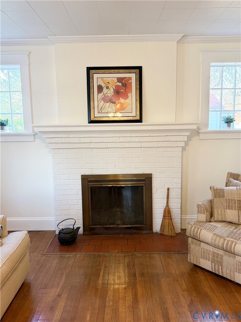 5529 Snead Road Richmond, VA 23224 - Photo 10 of 46 Wood burning fireplace.