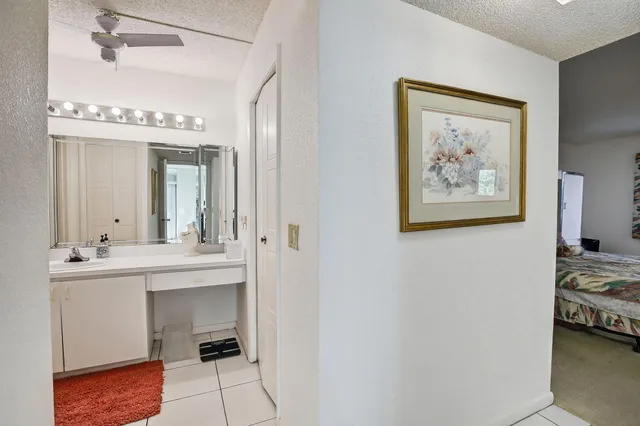 a bathroom with a bathtub and a sink