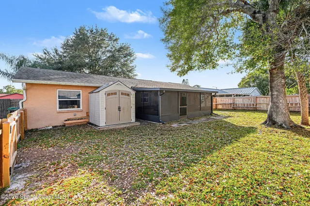 a house with a outdoor space