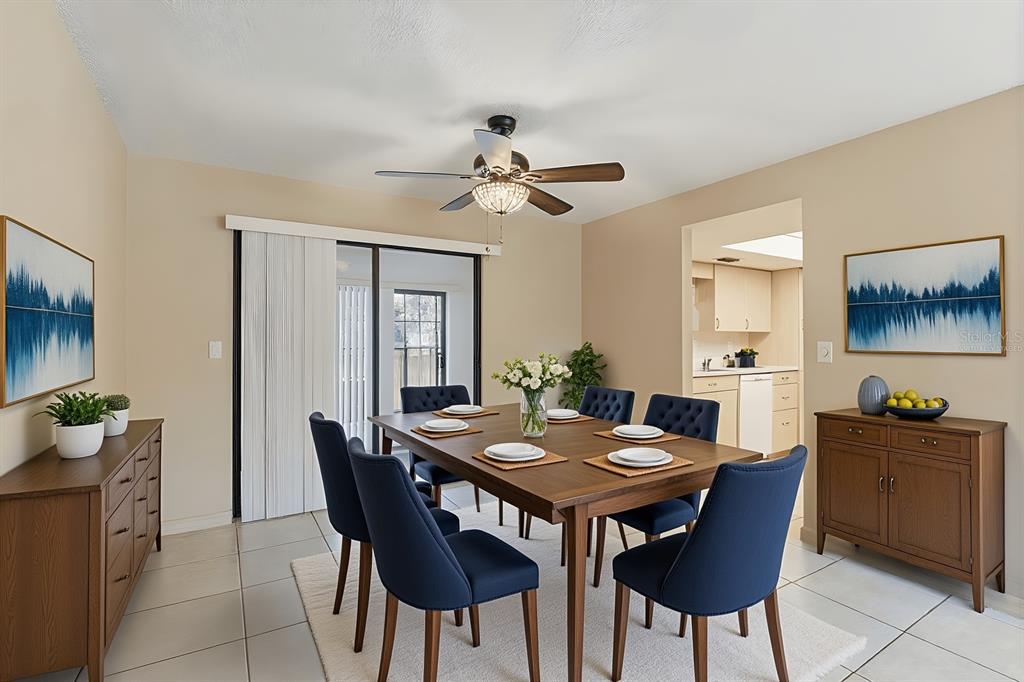 1437 Rommel Street Port Charlotte, FL 33952 - Photo 12 of 47 a view of a dining room with furniture