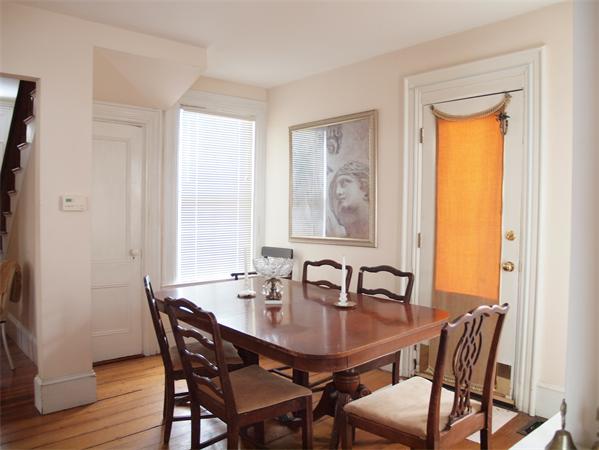 1 Rice Circle Cambridge, MA 02140 - Photo 8 of 18 a view of a dining room with furniture and window
