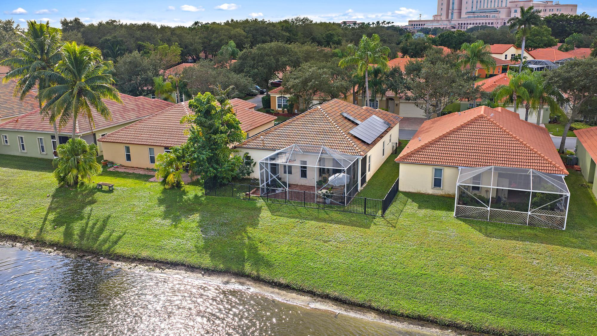 5010 Elpine Way Riviera Beach, FL 33418 - Photo 23 of 27 an aerial view of a house