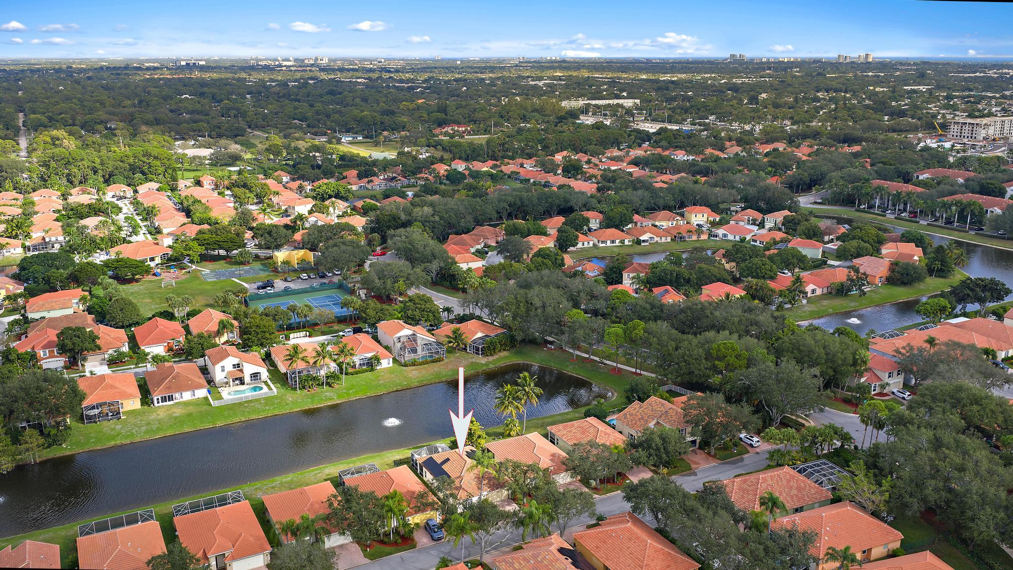 5010 Elpine Way Riviera Beach, FL 33418 - Photo 25 of 27 a view of city and mountain