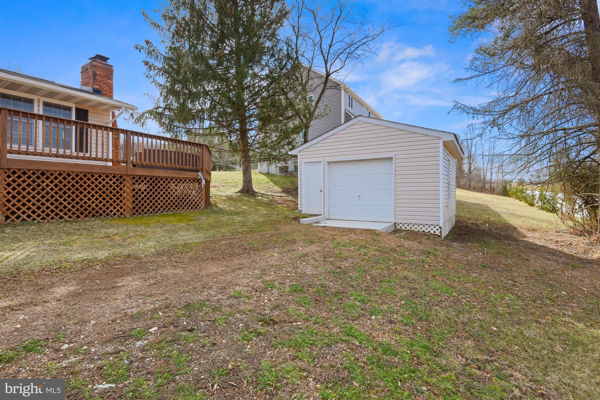 15071 New Windsor Road New Windsor, MD 21776 - Photo 27 of 27 Shed w/Garage Door