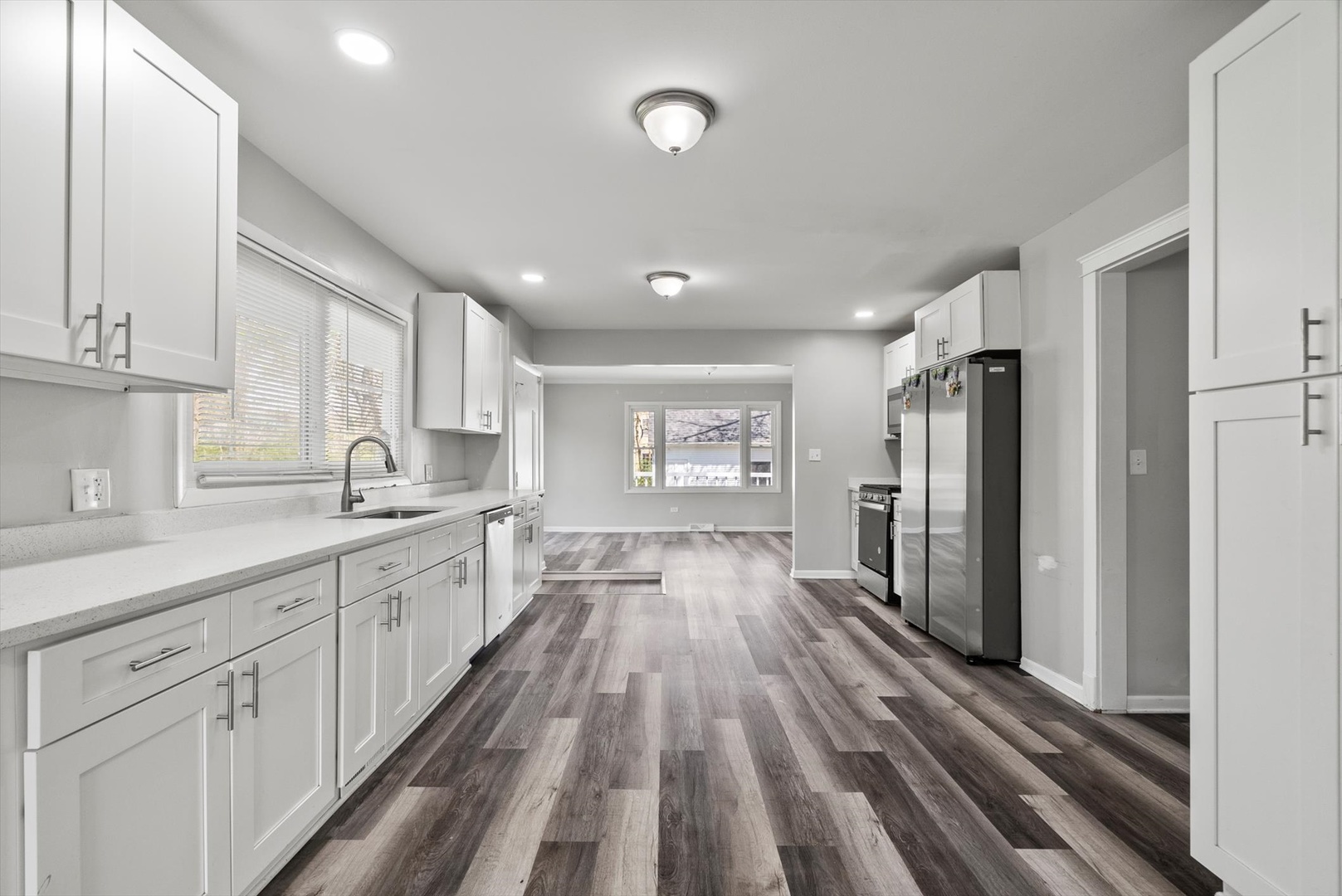 32W266 Glos Street Wayne, IL 60184 - Photo 6 of 24 a large kitchen with a lot of counter space and stainless steel appliances