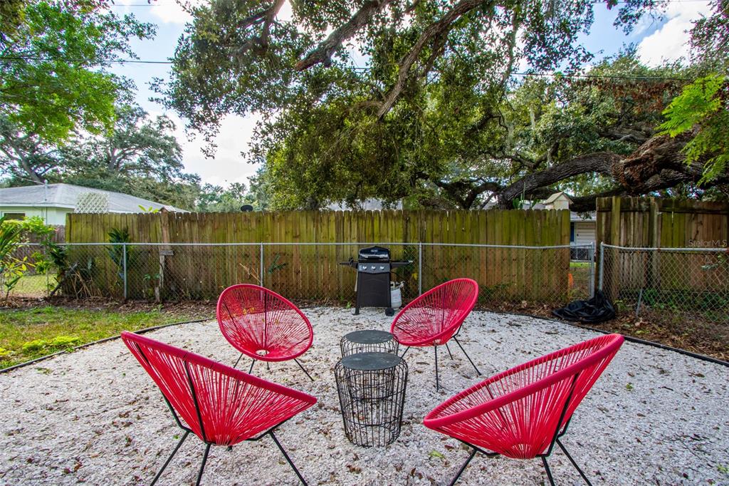 1220 34th Street Sarasota, FL 34234 - Photo 17 of 17 a backyard of a house with seating space