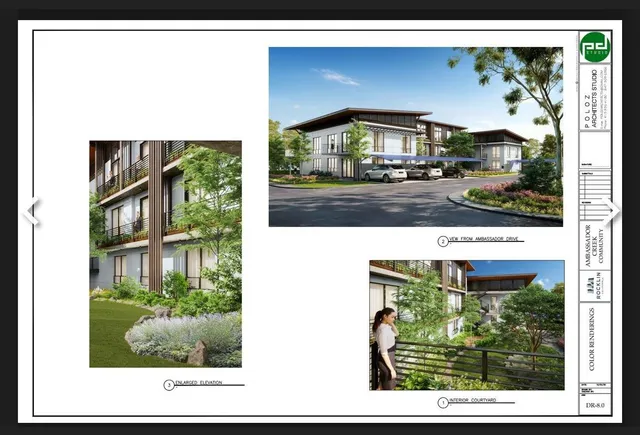 a view of a living room and a garden