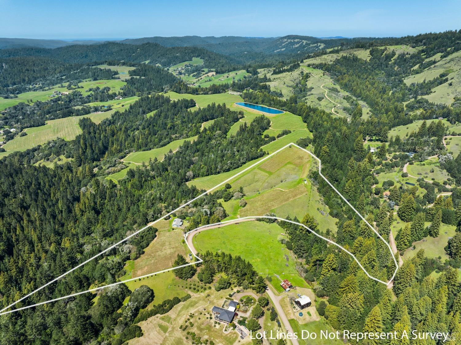 1550 Guntly Road Philo, CA 95466 - Photo 23 of 23 a view of a yard