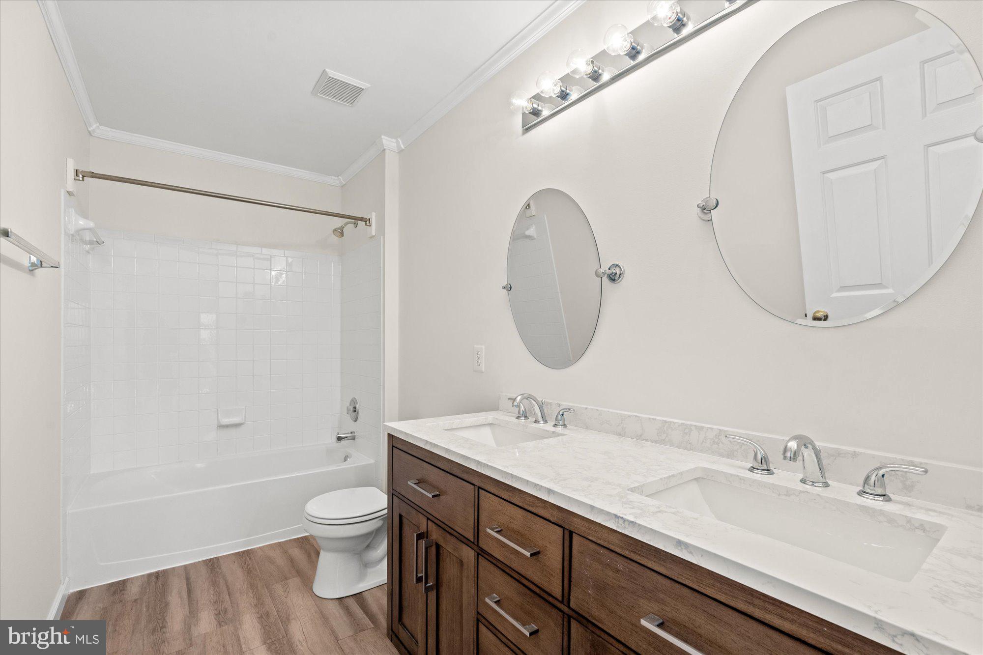 9618 Stuart Lane Clinton, MD 20735 - Photo 21 of 38 2nd Bathroom with Double Vanity