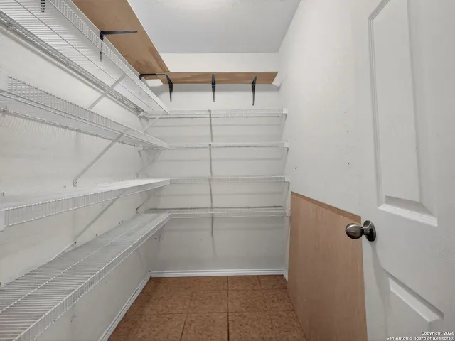 a view of walk in closet