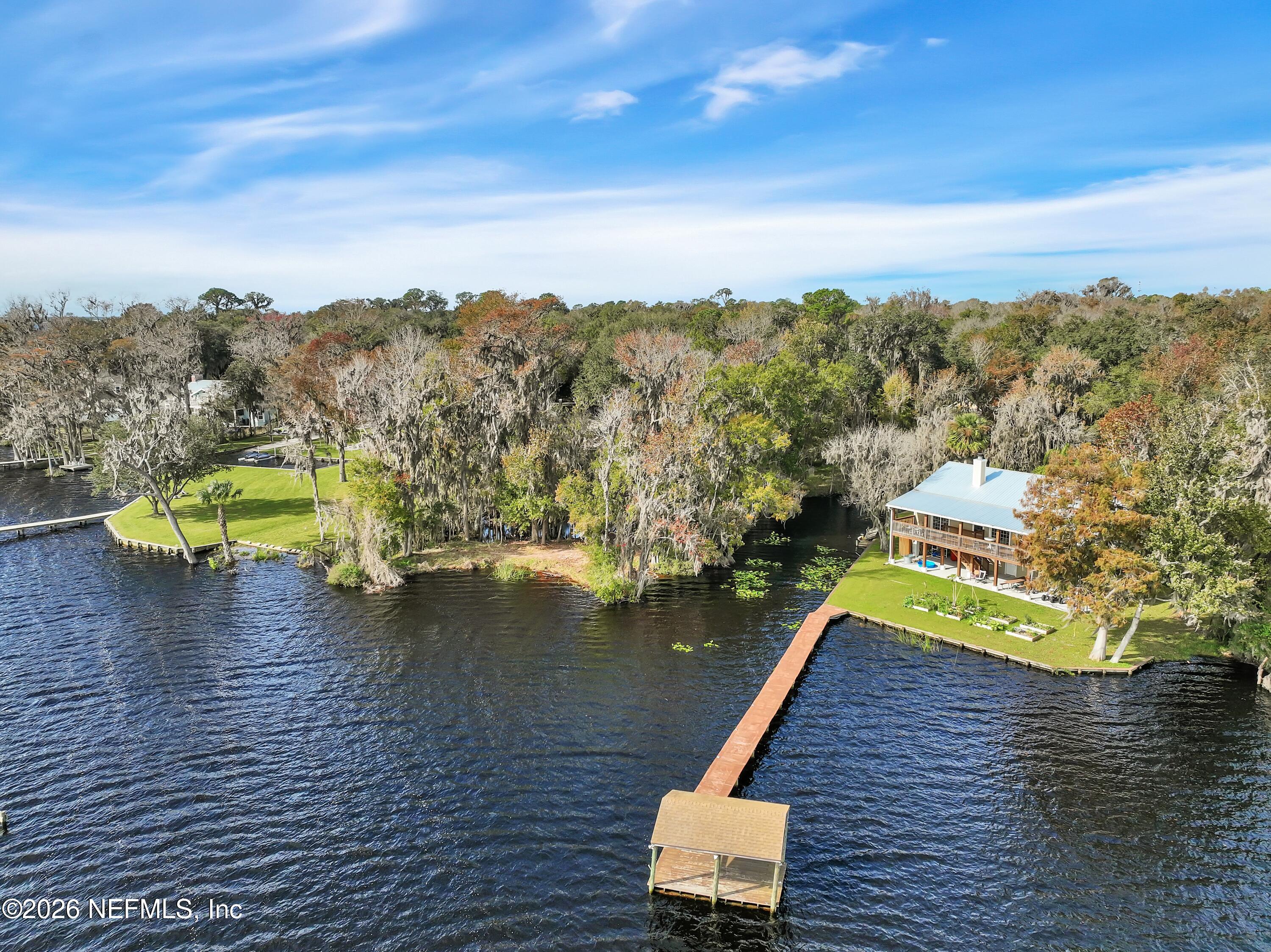 8515 Florence Cove Road St. Augustine, FL 32092 - Photo 21 of 25 Rear Aerial