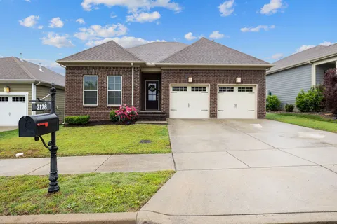 a view of an outdoor space and swimming pool