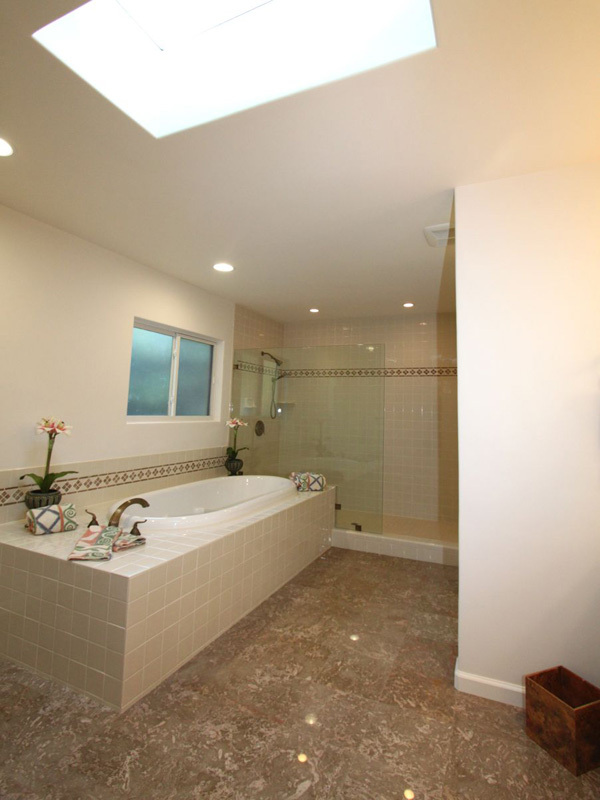 1141 Summit Road Montecito, CA 93108 - Photo 21 of 27 a bathroom with a tub sink and mirror