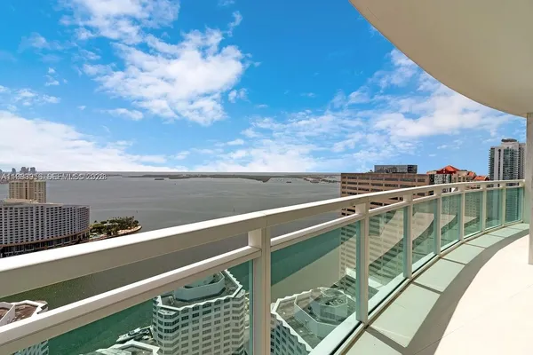 a view of outdoor space with ocean view