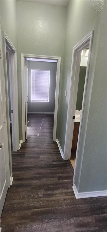 3709 Northpointe Drive Denton, TX 76207 - Photo 22 of 29 a view of entryway with wooden floor