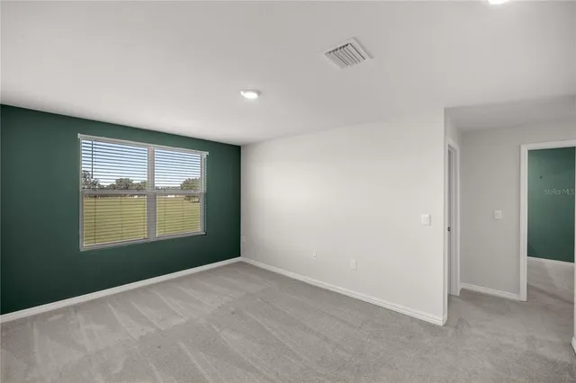 an empty room with an empty space