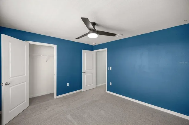 a house view with a backyard space