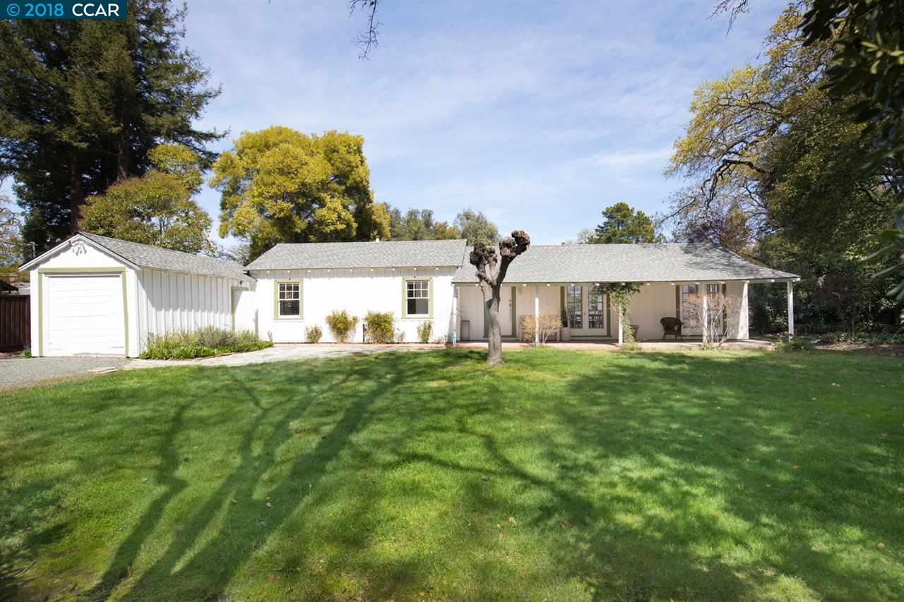 444 Bridge Road Walnut Creek, CA 94595 - Photo 1 of 1 a front view of a house with a garden
