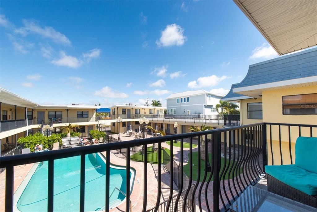 16333 Gulf Boulevard, Unit 201 Redington Beach, FL 33708 - Photo 17 of 39 a view of a balcony