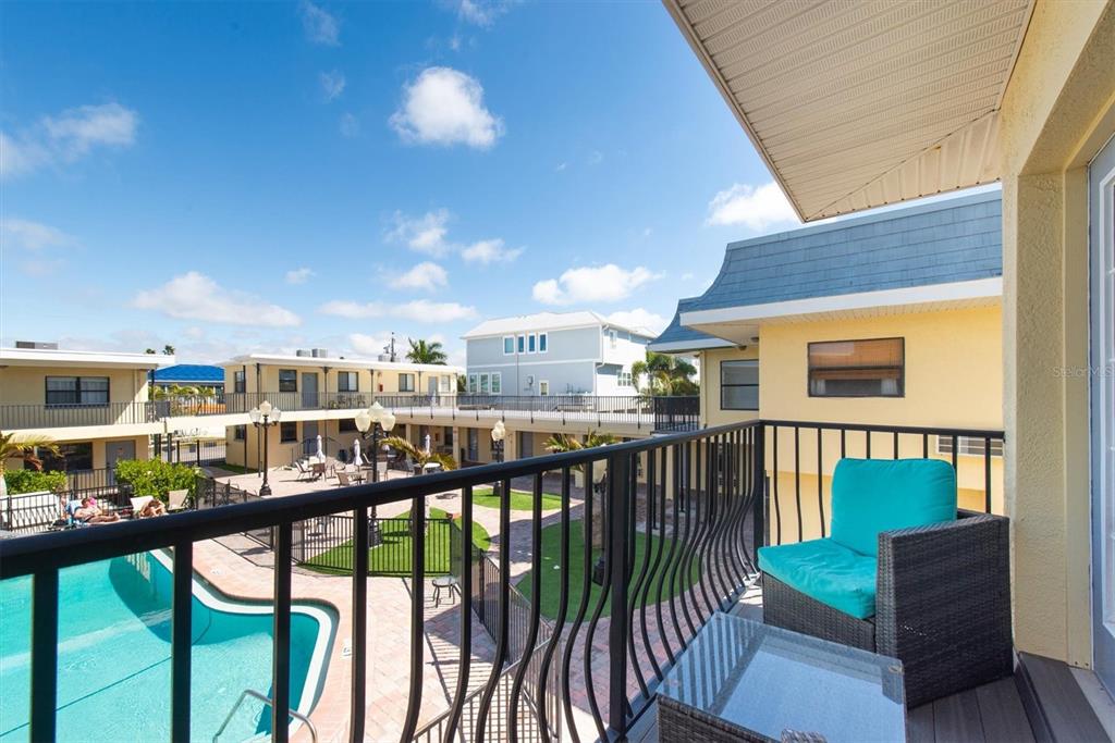 16333 Gulf Boulevard, Unit 201 Redington Beach, FL 33708 - Photo 18 of 39 a view of a balcony