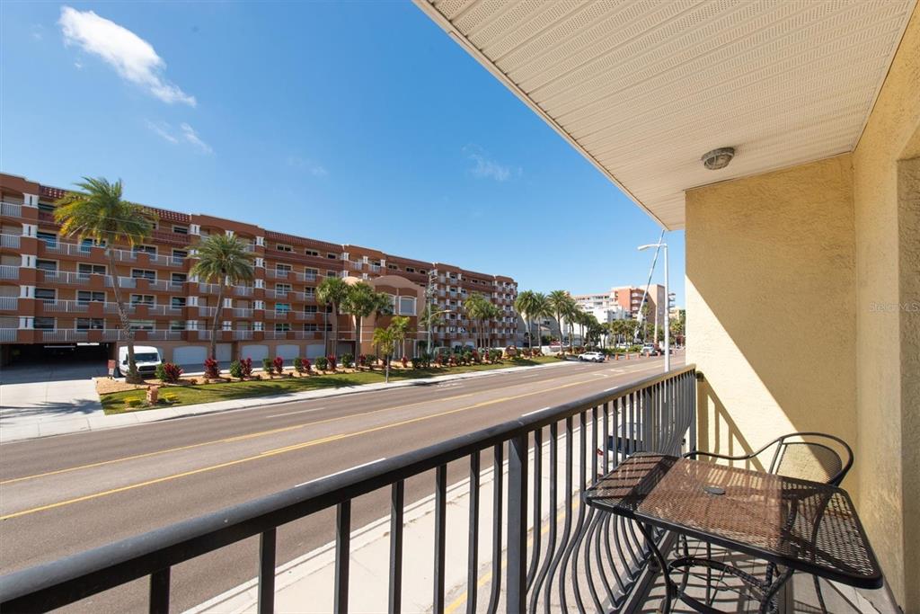 16333 Gulf Boulevard, Unit 201 Redington Beach, FL 33708 - Photo 20 of 39 a view of balcony with furniture