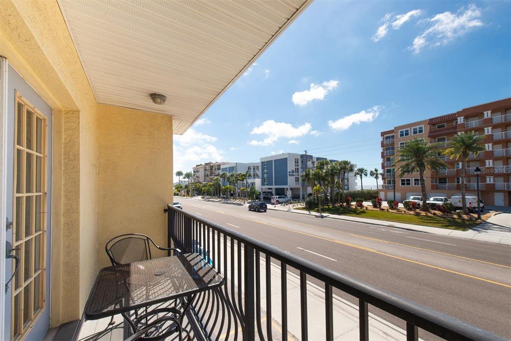 16333 Gulf Boulevard, Unit 201 Redington Beach, FL 33708 - Photo 21 of 39 a view of a city from a balcony