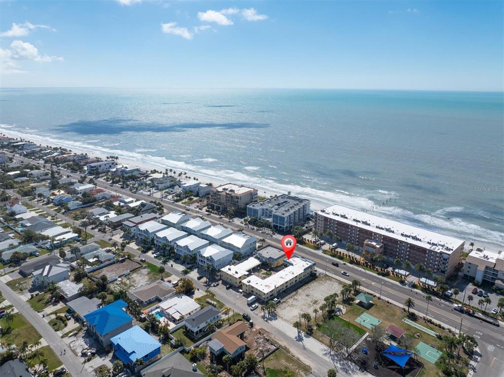 16333 Gulf Boulevard, Unit 201 Redington Beach, FL 33708 - Photo 5 of 39 an aerial view of a city