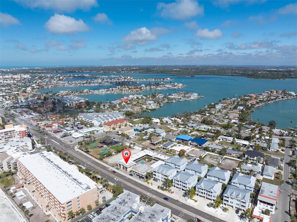 16333 Gulf Boulevard, Unit 201 Redington Beach, FL 33708 - Photo 8 of 39 an aerial view of a city