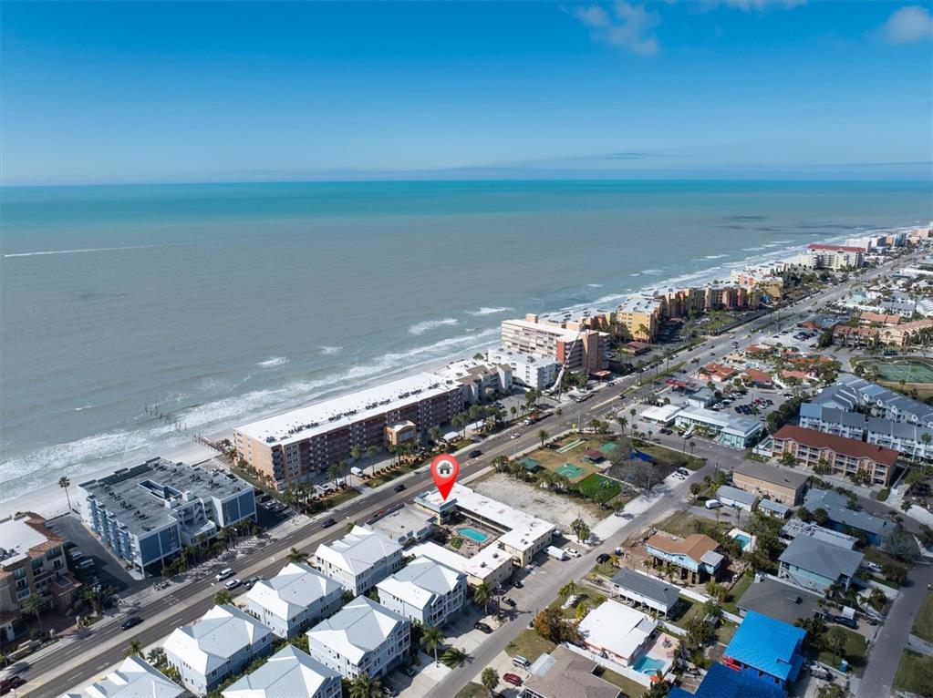 16333 Gulf Boulevard, Unit 201 Redington Beach, FL 33708 - Photo 10 of 39 a city view with ocean view